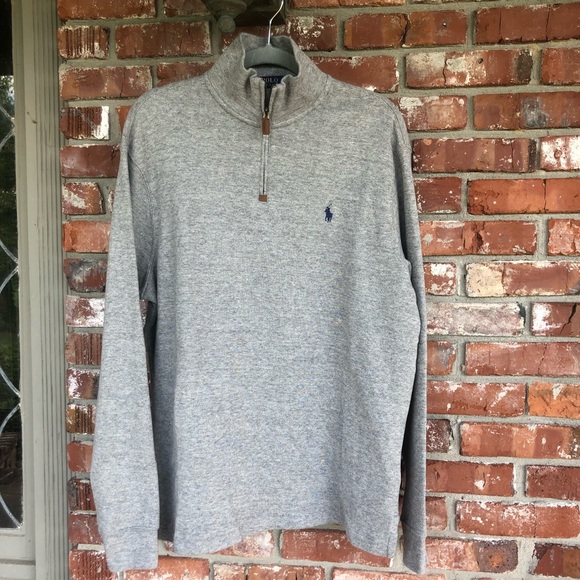 Polo Ralph Lauren Other - Polo Ralph Lauren gray knit long sleeve size L